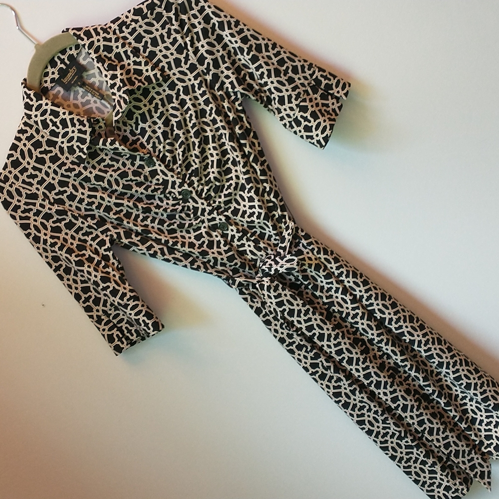 Laundry Patterned Dress - Size 2 - image 1